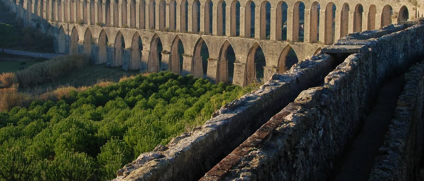 Aqueduto dos Pegões - Aqueduto do Convento de Cristo