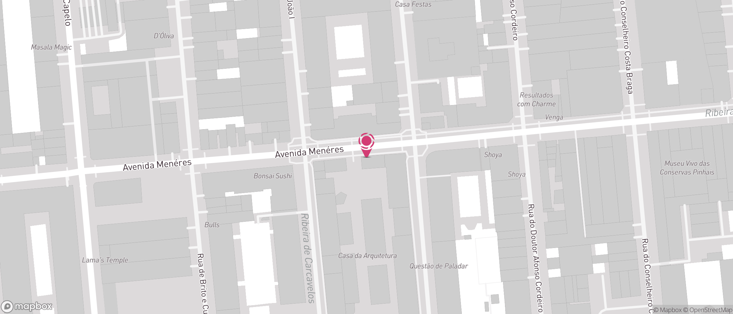 Localização de Casa da Arquitetura