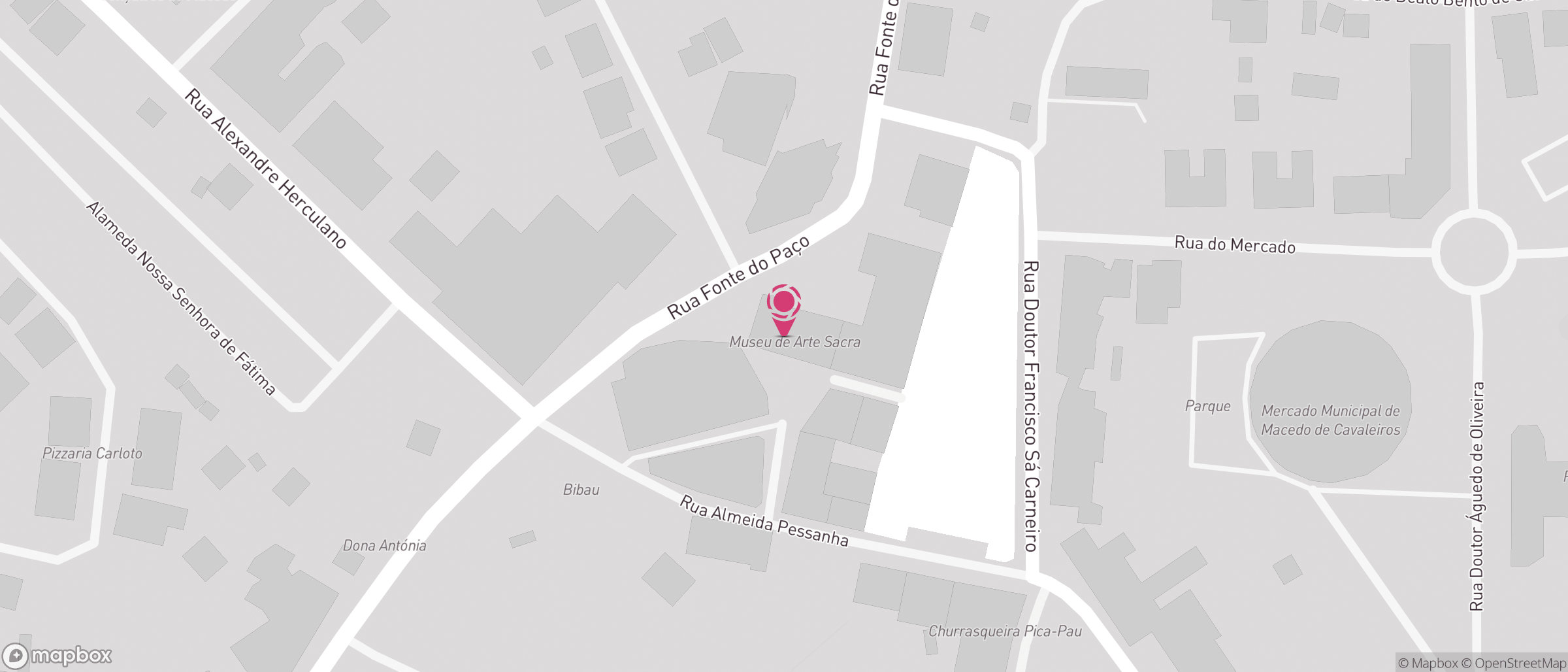 Localização de Museu de Arte Sacra
