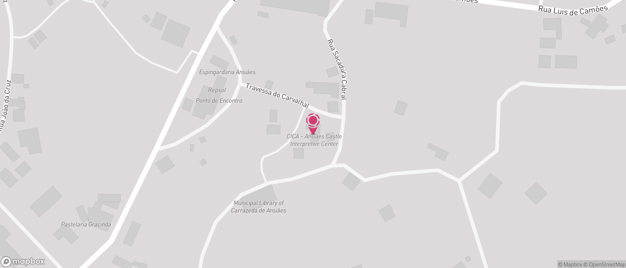 Localização de CICA - Centro Interpretativo do Castelo de Ansiães