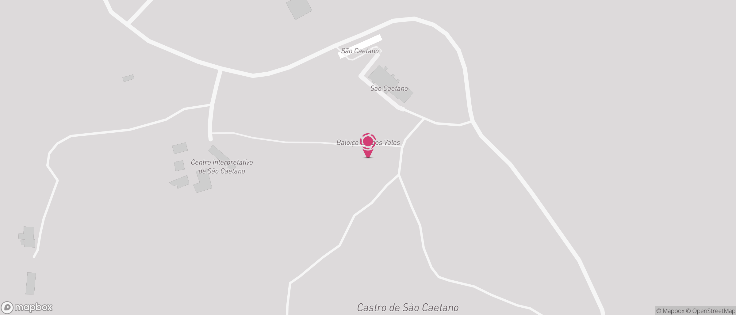 Localização de Centro Interpretativo de São Caetano